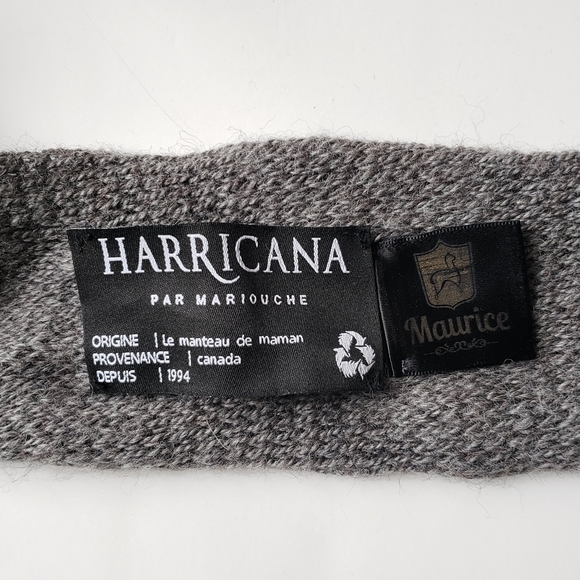 Harricana by Mariouche | Wool Snood with Fur Pompom - Picture 10 of 10